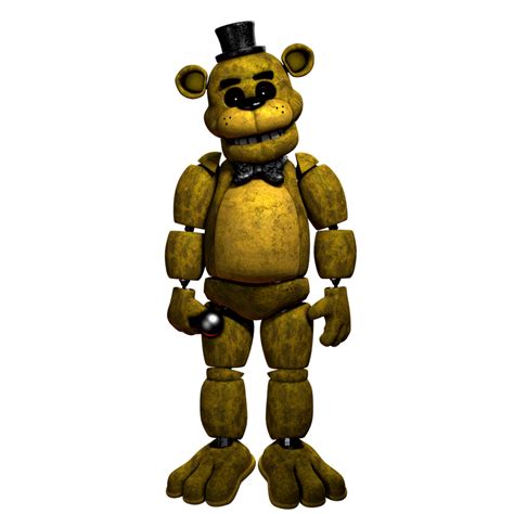 fnaf 1 golden freddy|golden freddy full body.